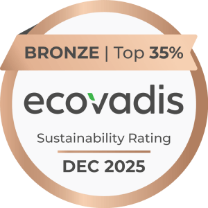 Ecovadis Bronze Sustainibility Rating (Dec 2025)
